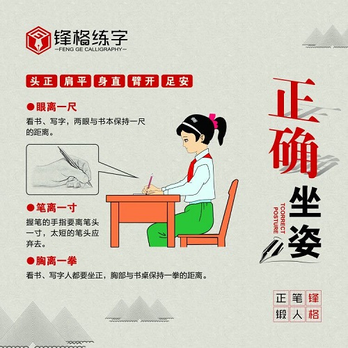 正確坐姿